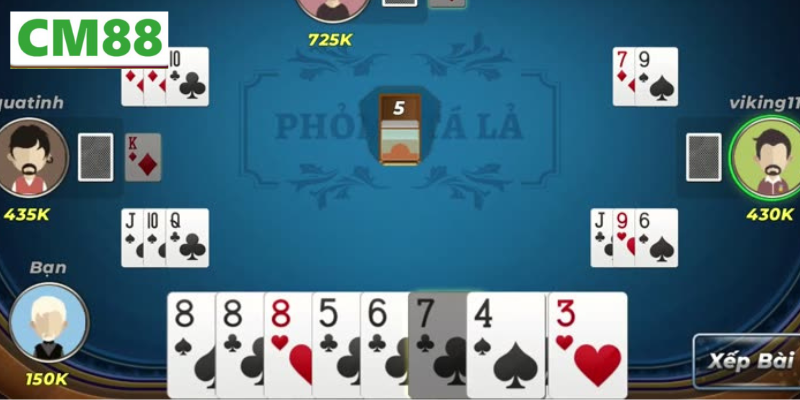 Mẹo đánh Phỏm tá lả luôn thắng