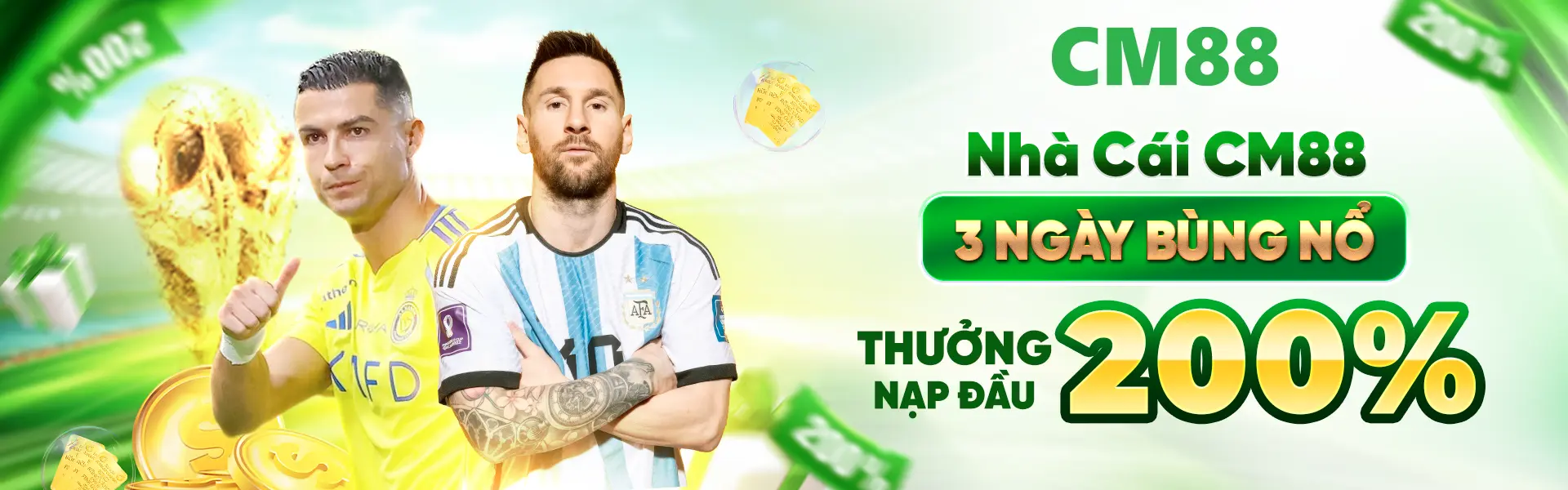 CM88 ưu đãi tặng 88k cho lần nạp đầu tiên
